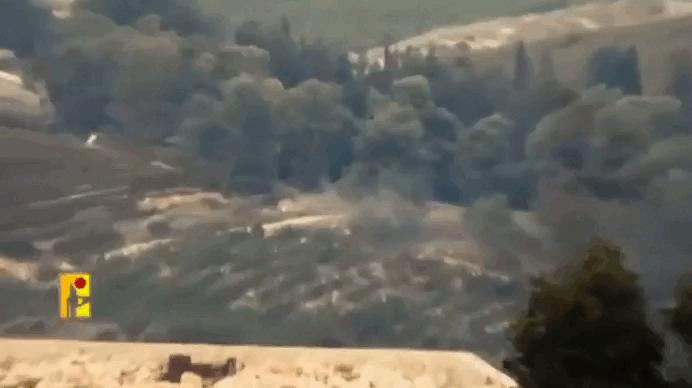 Tên lửa của Hezbollah bắn trúng xe bọc thép M113 của Israel 