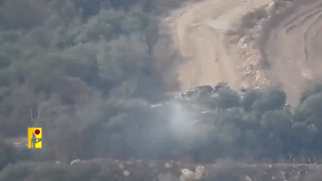 Hezbollah phá hủy xe tăng Merkava của Israel