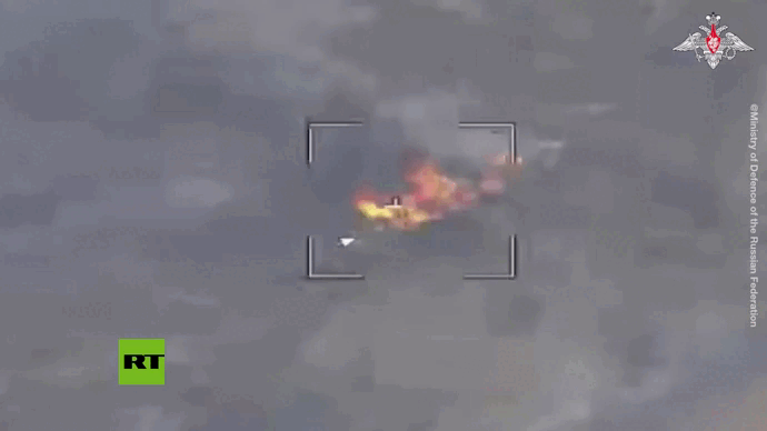 Trực thăng Mi-8 Ukraine bị bắn rơi gần biên giới Nga