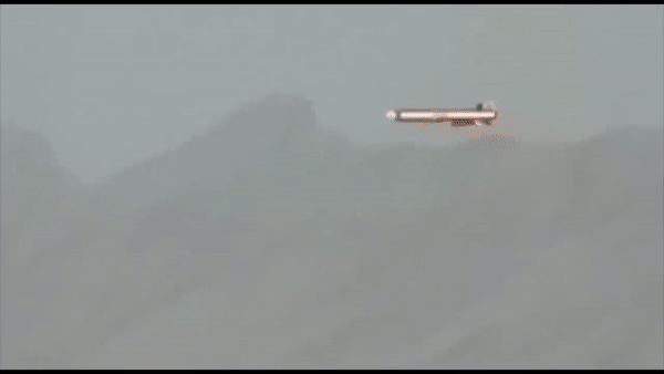 Pakistan phóng tên lửa hành trình Ra'ad-II từ trên không