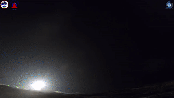 Tên lửa đạn đạo Arrow-2 của Israel được thử nghiệm trong đêm
