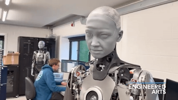 Bất ngờ với robot thể hiện các cung bậc cảm xúc cực giống con người