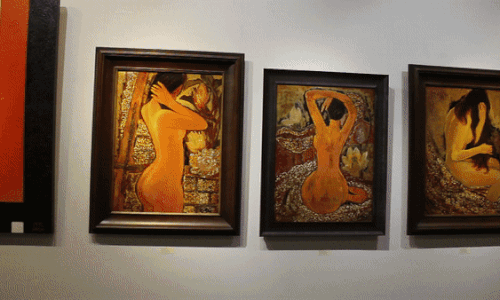 Ngắm tranh khỏa thân sống động của họa sĩ Việt