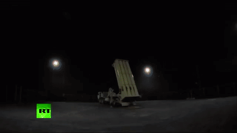 Khoảnh khắc lá chắn tên lửa THAAD của Mỹ tiêu diệt tên lửa mục tiêu
