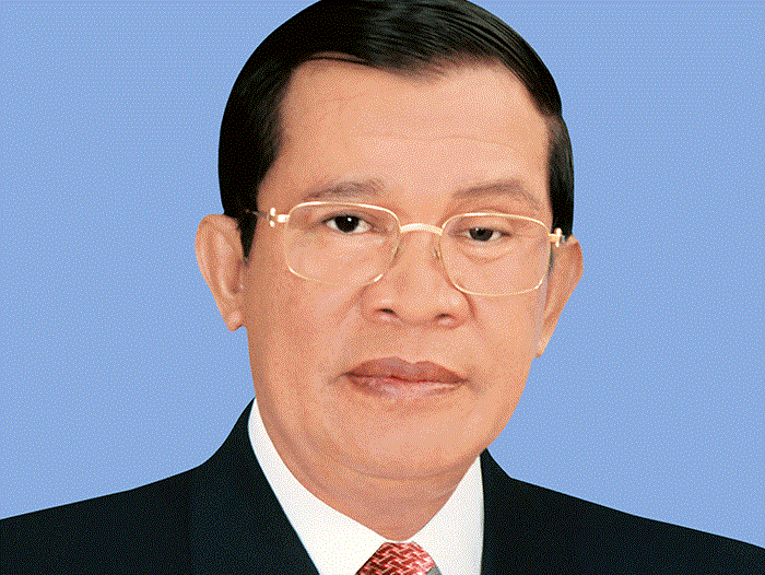 Xăm-đéc Tê-chô Hun Sen, Thủ tướng Vương quốc Campuchia.