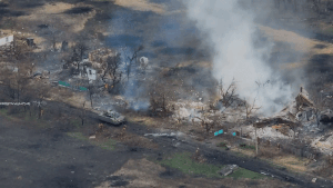 Cận cảnh xe bọc thép phương Tây bị phá hủy ở Donbass