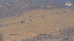 Quân đội Nga tung video dội hỏa lực xuống trực thăng Ukraine