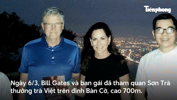 Xem lại hình ảnh lộ lọt của tỷ phú Bill Gates du lịch Đà Nẵng 