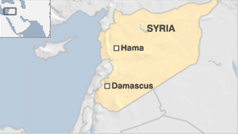 Vụ đánh bom xảy ra tại tỉnh Hama, miền tây Syria.