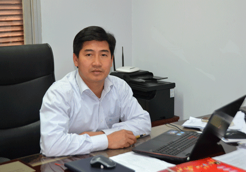 Ông Hà Minh Thọ - Trưởng phòng Địa chất, Công ty Địa chất mỏ 
