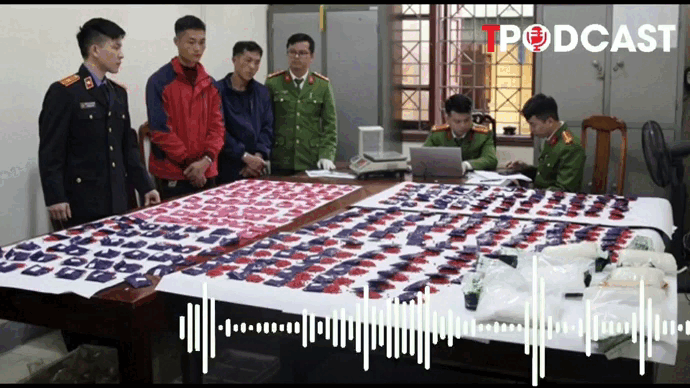 HÌNH SỰ: Mật phục, tóm gọn 2 đối tượng vận chuyển hơn 11kg ma túy tới Hà Nội
