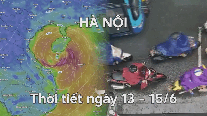 Bão số 1 vào vịnh Bắc Bộ, Hà Nội ảnh hưởng thế nào?