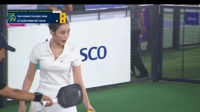 Hoa hậu Đỗ Thị Hà khai màn Giải Vô địch Pickleball Việt Nam 2025