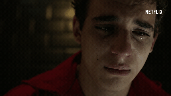Sad La Casa De Papel GIF by NETFLIX - Find & Share on GIPHY