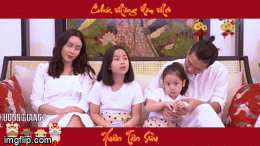 Gia đình Hồ Hoài Anh, Cam Cam chúc tết khán giả