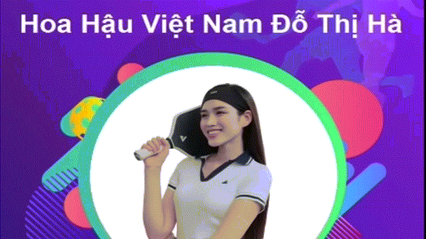 Giải Vô địch Pickleball Việt Nam 2025 chào đón nhiều ngôi sao nổi tiếng