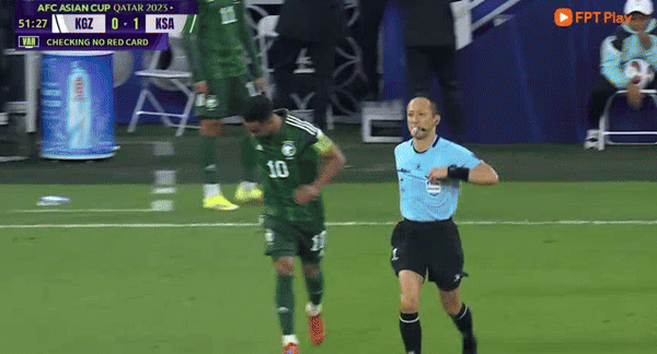 Highlights Kyrgyzstan vs Saudi Arabia: Ác mộng thẻ đỏ