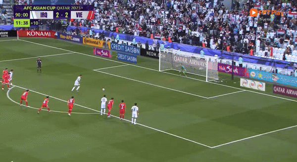 Highlights Việt Nam vs Iraq: Những chiến binh non nớt