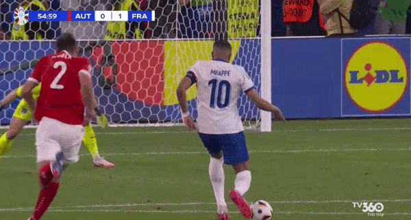 Highlights Áo vs Pháp: Ngày Mbappe im tiếng