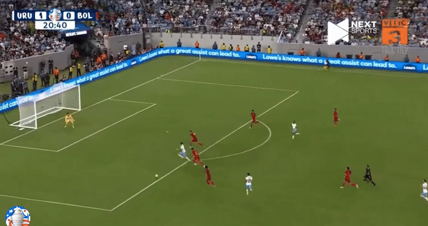 Uruguay thắng trận đậm nhất Copa America sau 65 năm