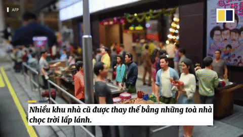 Mãn nhãn ngắm Hong Kong xưa qua mô hình thu nhỏ