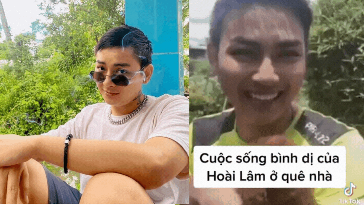 Hoài Lâm livestream cuộc sống bình dị ở quê, ngoại hình khác lạ 