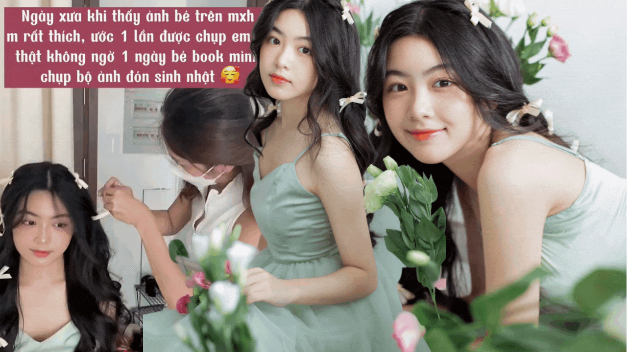 Hậu trường bộ ảnh hút hơn 2 triệu lượt xem của con gái Quyền Linh