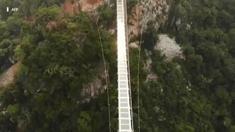 Mãn nhãn với cảnh cầu kính dài nhất thế giới tại Việt Nam trên báo nước ngoài 