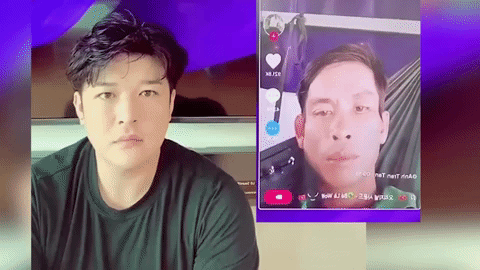 Nam idol Hàn Quốc bắt trend clip triệu view ngồi im nhìn camera của TikToker Việt