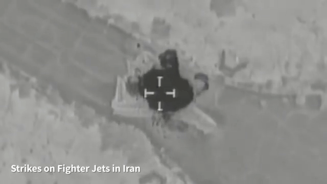 Israel tấn công 6 sân bay Iran, phá hủy nhiều máy bay chiến đấu