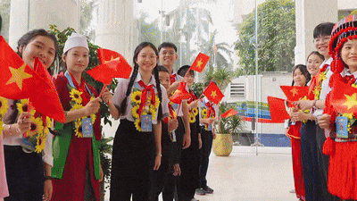 Toàn cảnh Lễ tuyên dương Cháu ngoan Bác Hồ toàn quốc lần thứ X