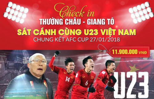 'Cháy' tour du lịch Trung Quốc cổ vũ U23 Việt Nam