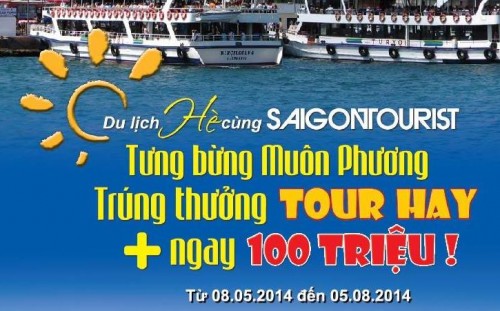 Chùm tour Free & Easy mùa hè của Saigontourist