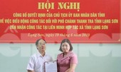 Công bố quyết định điều động Phó Chánh Thanh tra tỉnh Lạng Sơn
