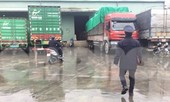 Sét đánh xe cẩu hàng cửa khẩu Hữu Nghị, hai công nhân thương vong