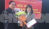Bổ nhiệm nhiều vị trí quan trọng lãnh đạo ban ngành tỉnh Lạng Sơn
