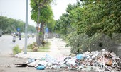 Đại lộ 'nghìn tỷ' ở Hà Nội vừa làm xong đã bị rác thải bủa vây