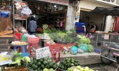 TPHCM: Thực phẩm ê hề, tiểu thương dài cổ ngóng khách trong ngày đầu cách ly toàn xã hội