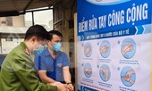 'Biến' lốp xe thành bồn rửa tay công cộng chống COVID-19
