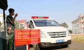 Bên trong khu vực cách ly 28 người về từ vùng dịch tại Trường quân sự Cần Thơ