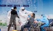 120 người xét nghiệm test nhanh nCoV tại trường tiểu học Khương Đình,Thanh Xuân