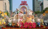 Cận cảnh đường hoa Nguyễn Huệ Tết Nguyên đán 2020 trước giờ khai hội