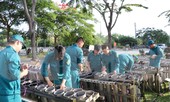 Cận cảnh trận địa pháo hoa lớn nhất Sài Gòn trước giờ 'khai hỏa'