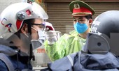 Khu dân cư ở Hà Nội lập chốt đo thân nhiệt kiểm soát dịch Covid-19