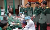 Hơn 500 ĐVTN Học viện Quân y hiến máu cứu người