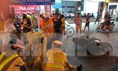 Bắt 2 đối tượng thông chốt, đâm xe vào CSGT