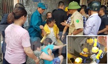 Cả trăm người ‘giải cứu’ khu dân cư ngập nước thải