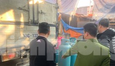 Theo chân Cảnh sát Kinh tế Hải Phòng bắt gas lậu