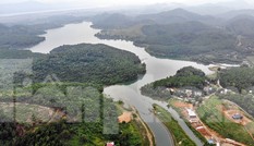 Toàn cảnh nhà máy nước sông Đà, nơi nguồn nước sạch cho Thủ đô đang bị đe dọa
