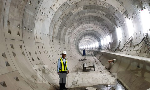 Cận cảnh đường hầm Metro số 1 dưới lòng Sài Gòn